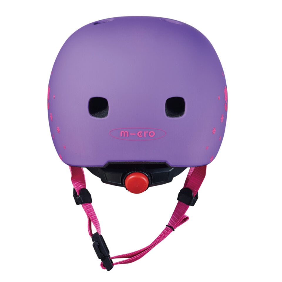 Micro PC Helmet Floral Purple Micro PC Helmet Floral Purple