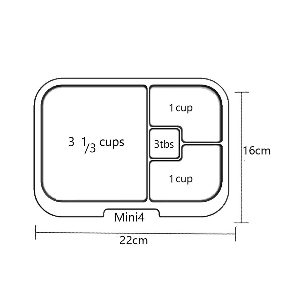 My MunchBox | Mini 4 Compartments My MunchBox | Mini 4 Compartments