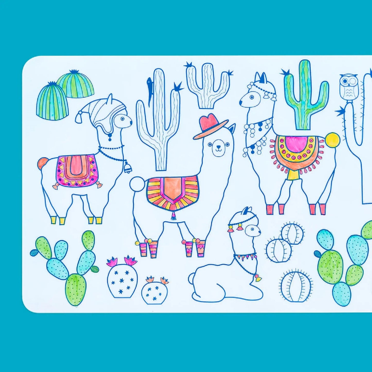 Superpetit - Mini Silicone Placemat Lama - BambiniJO | Buy Online | Jordan