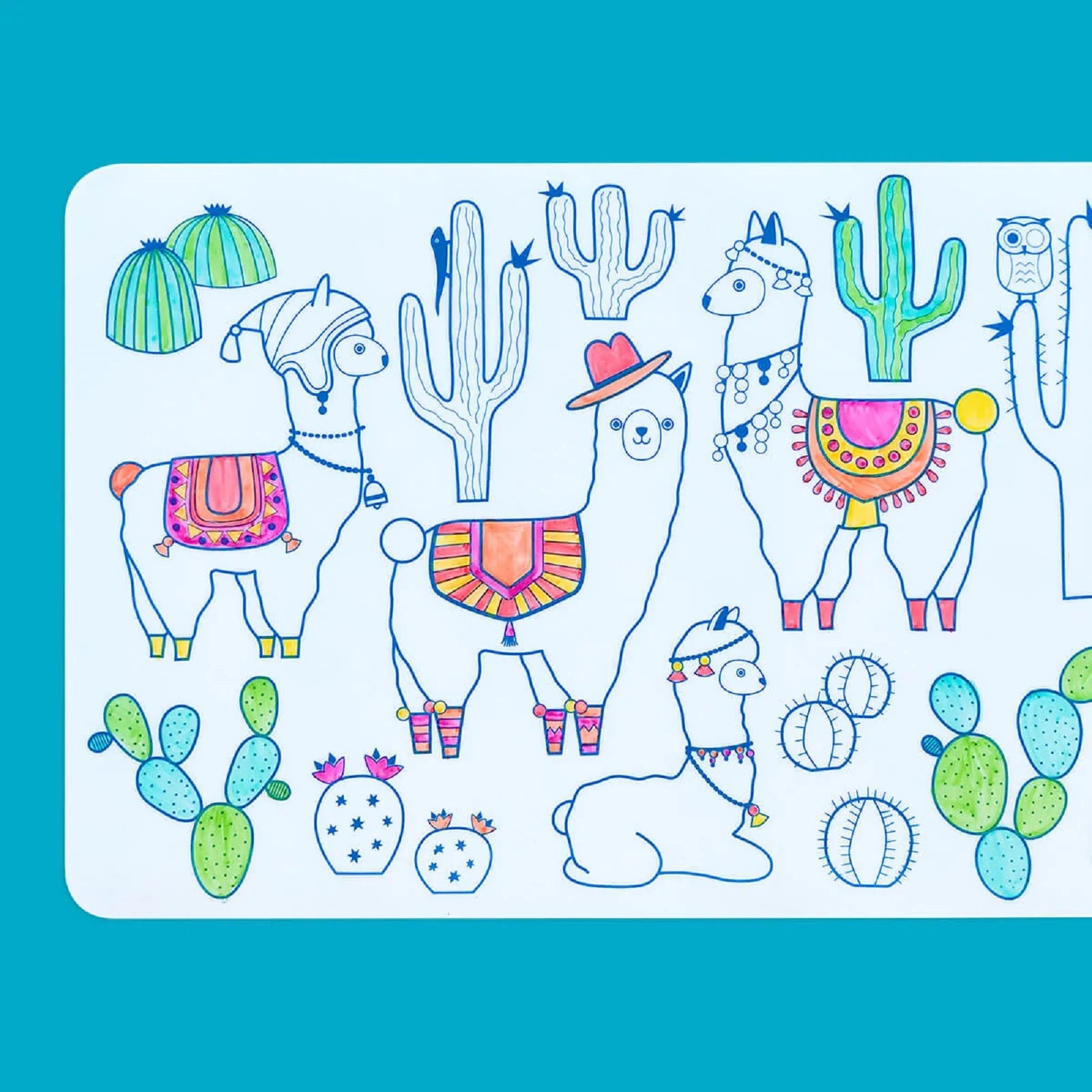 Superpetit - Mini Silicone Placemat Lama - BambiniJO | Buy Online | Jordan