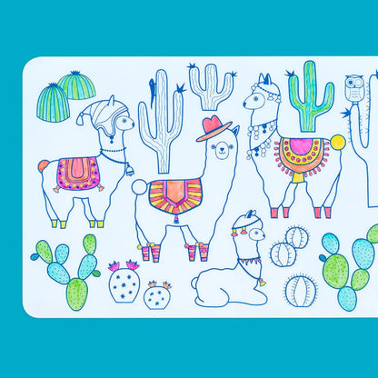 Superpetit - Mini Silicone Placemat Lama - BambiniJO | Buy Online | Jordan