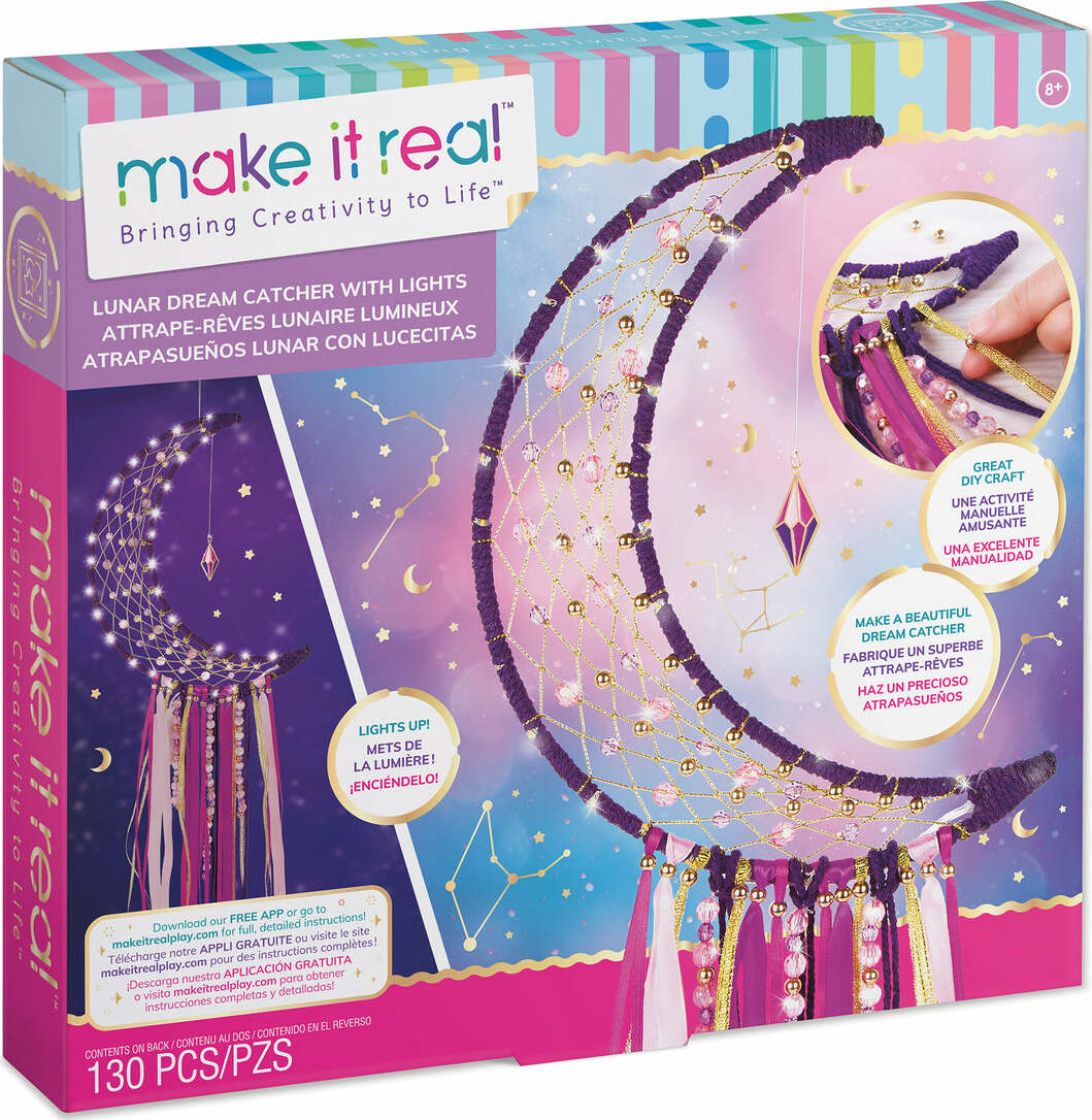 Make it Real - Lunar Dream Catcher with Lights Make it Real - Lunar Dream Catcher with Lights