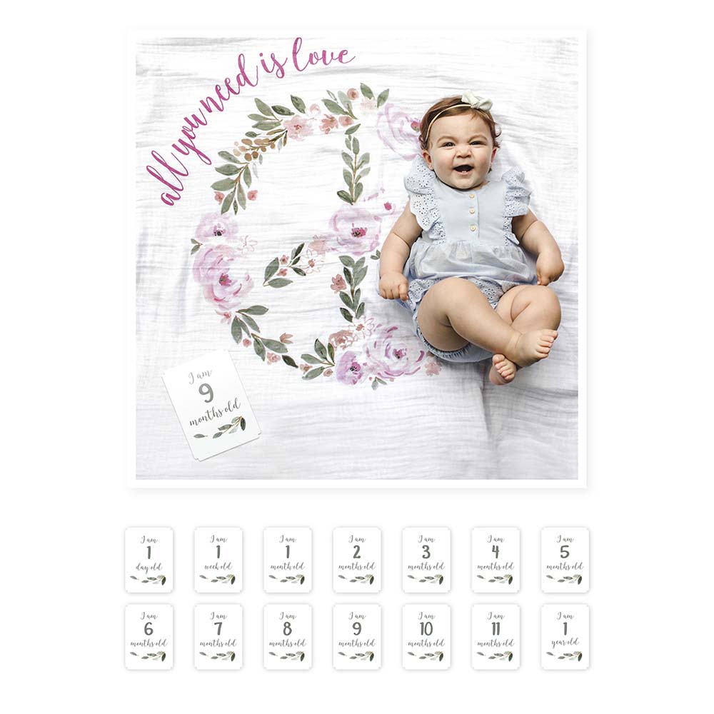 All You Need is Love Blanket & Card Set - BambiniJO | Buy Online | Jordan