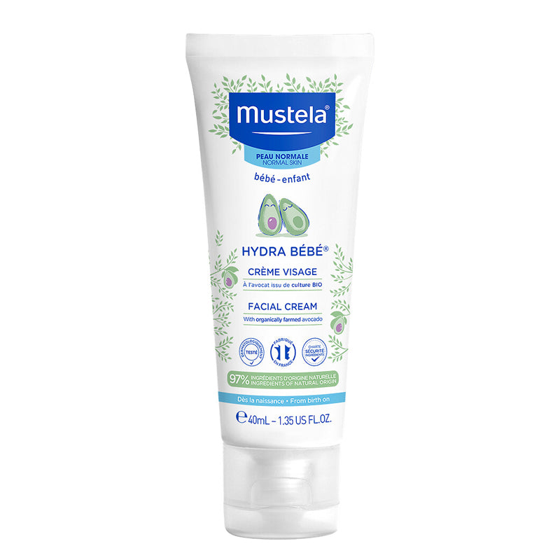 Mustela Hydra Bébé Facial Cream 40ml - BambiniJO | Buy Online | Jordan