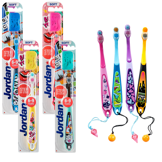 Jordan Toothbrush STEP 3 (6-9 Years) - BambiniJO | Buy Online | Jordan