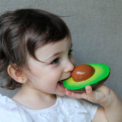 OLI & CAROL - Arnold the Avocado - Teether & Bath Toy - BambiniJO | Buy Online | Jordan
