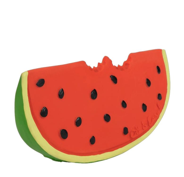 OLI & CAROL - Wally the Watermelon - Teether & Bath Toy - BambiniJO | Buy Online | Jordan