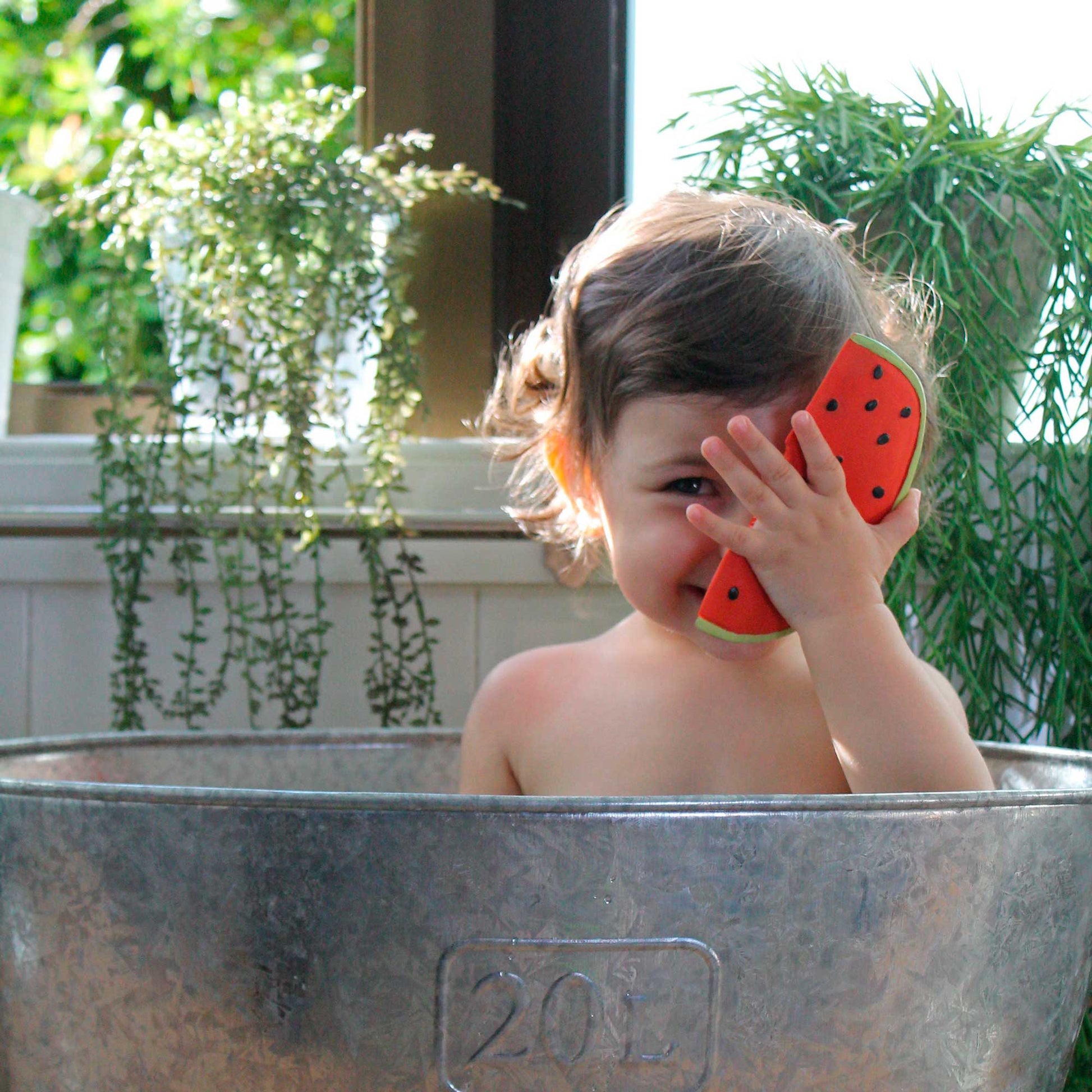 OLI & CAROL - Wally the Watermelon - Teether & Bath Toy - BambiniJO | Buy Online | Jordan