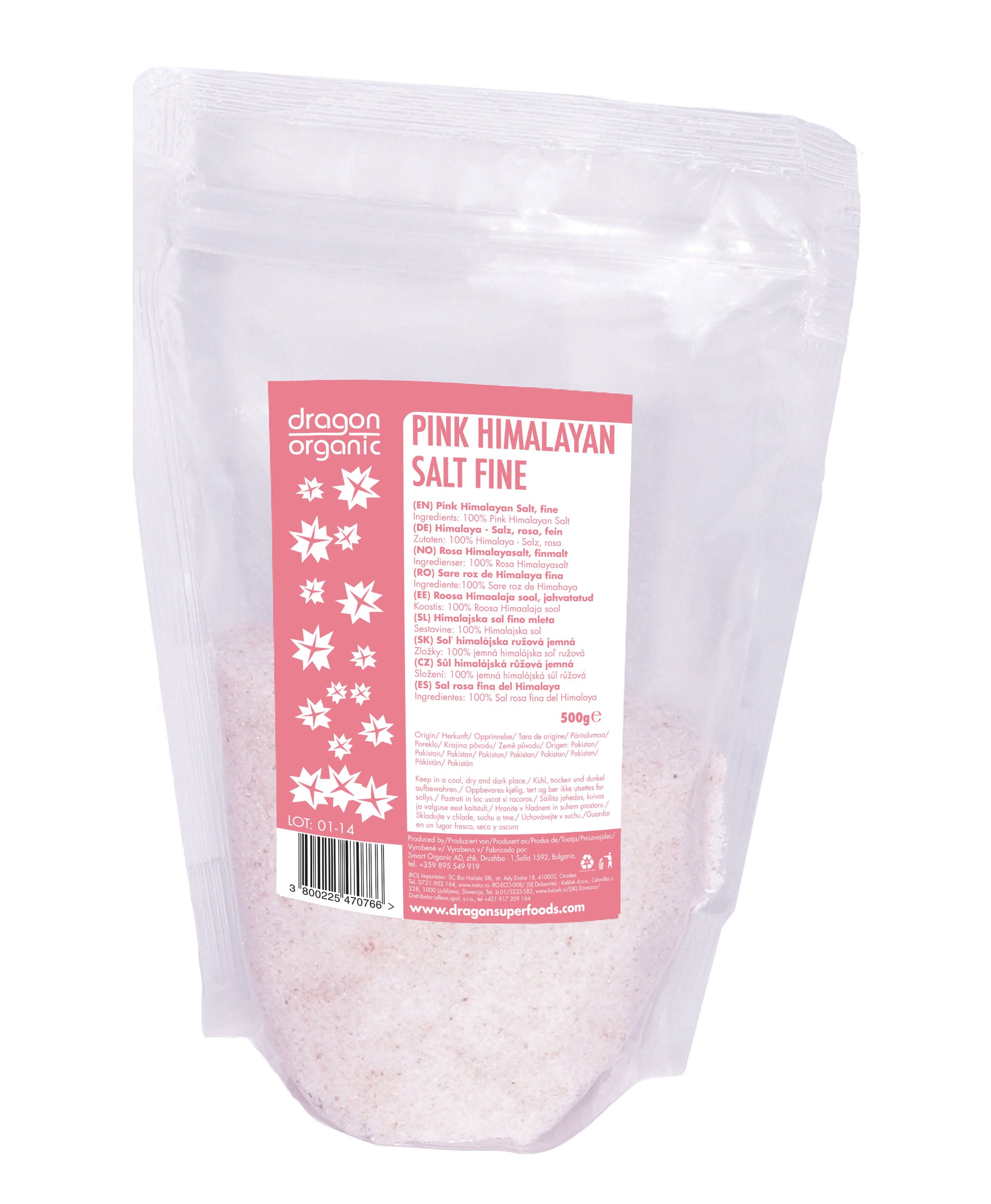 Organic Fine Pink Himalayan Salt 500g - BambiniJO | Buy Online | Jordan