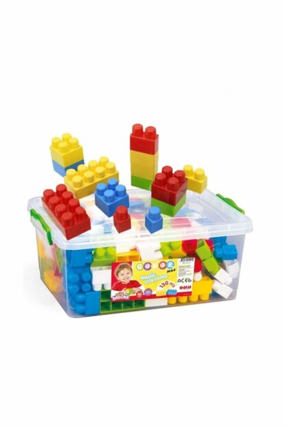 Dolu - PLASTIC BOX 130 BLOCKS - BambiniJO | Buy Online | Jordan