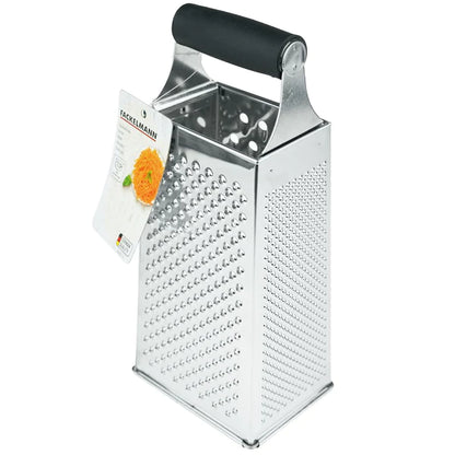 Fackelmann - Grater Feel With Handle, Stainless Steel, 245X100X80 mm