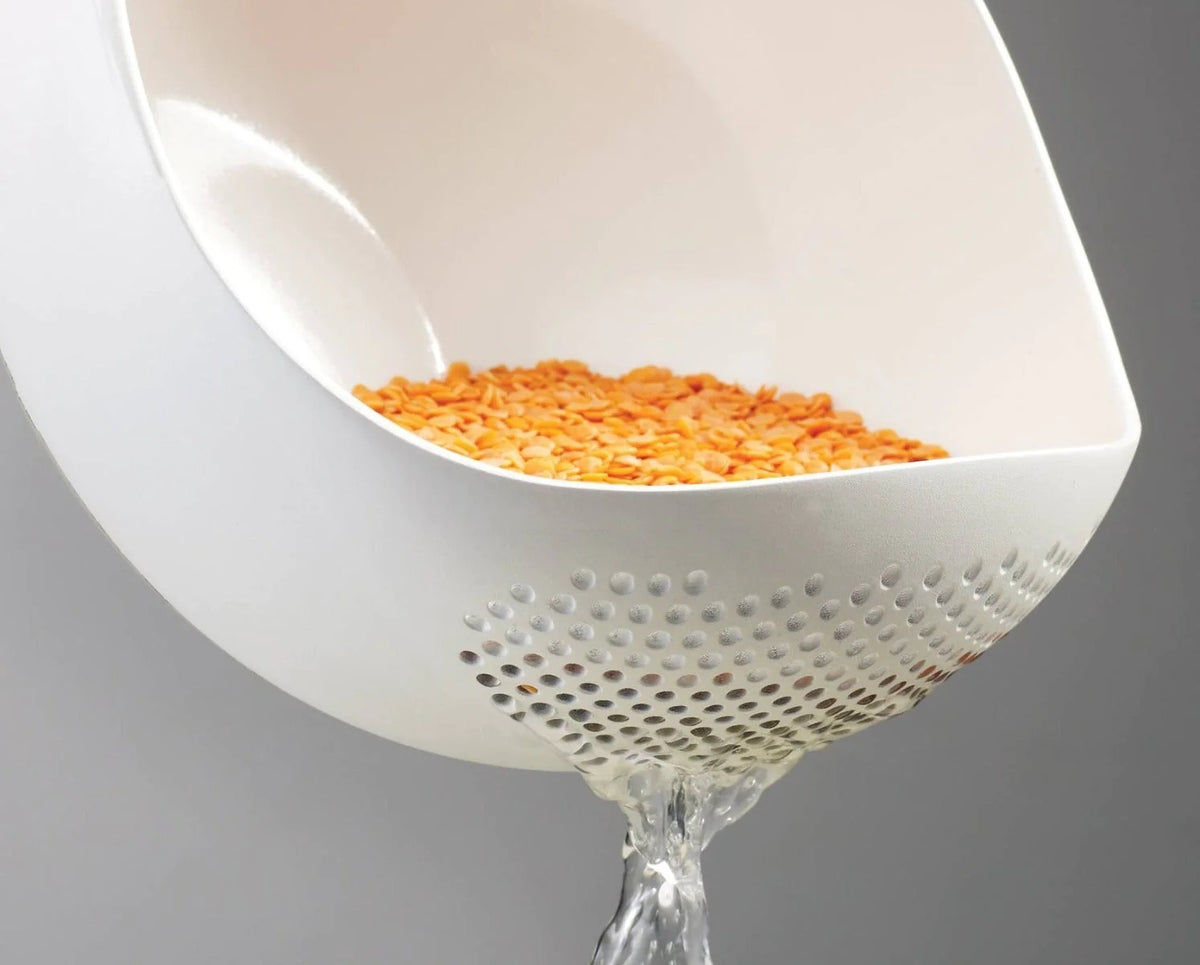 Joseph Joseph - Small Prep&Serve™ Bowl with Integrated Colander | Green Joseph Joseph - Small Prep&Serve™ Bowl with Integrated Colander | Green