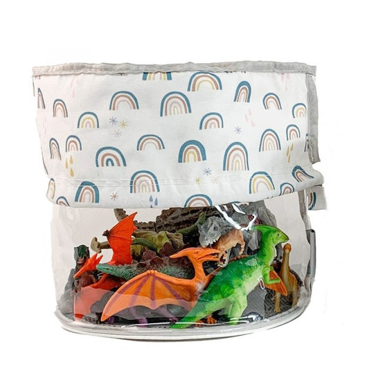 Play and Store - Storage Basket Rainbow – Large - BambiniJO | Buy Online | Jordan