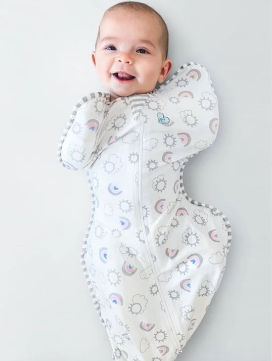 Love To Dream - Swaddle UP™ Original 1.0 TOG Rainbow - SMALL