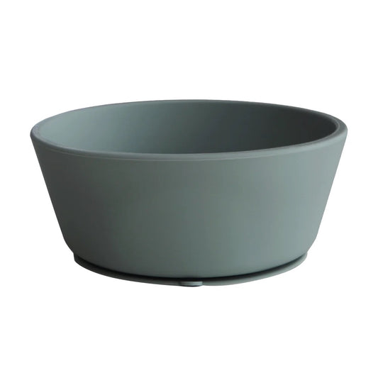 MUSHIE - Silicone Suction Bowl - Dried Thyme