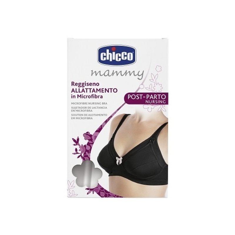 Chicco NURSING MICROFIBRE BRA BLACK 6C Chicco NURSING MICROFIBRE BRA BLACK 6C