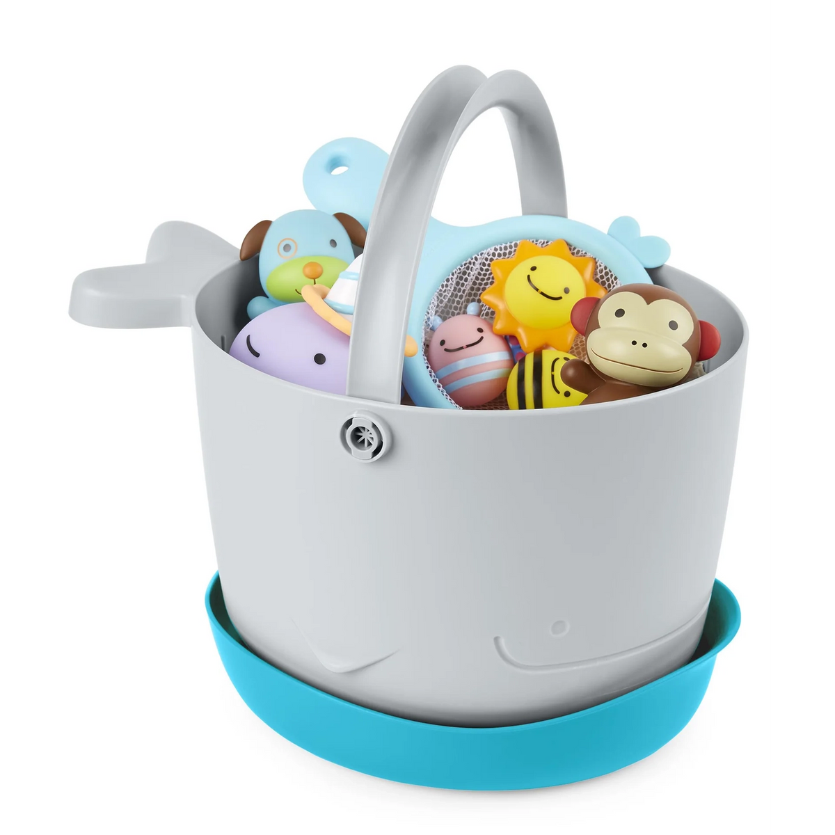 Skip Hop - Moby Stowaway Bath Toy Bucket Skip Hop - Moby Stowaway Bath Toy Bucket