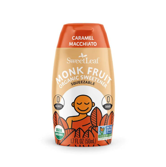 Organic Monk Fruit Sweetener Caramel 50ml