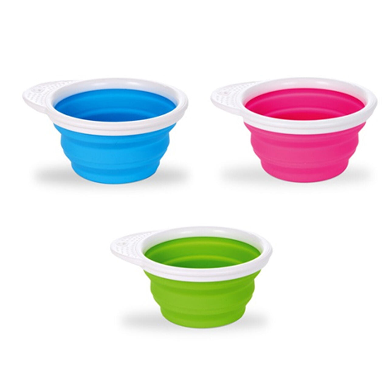 Munchkin Go Bowl Folding Silicone  "3 Colors" - BambiniJO