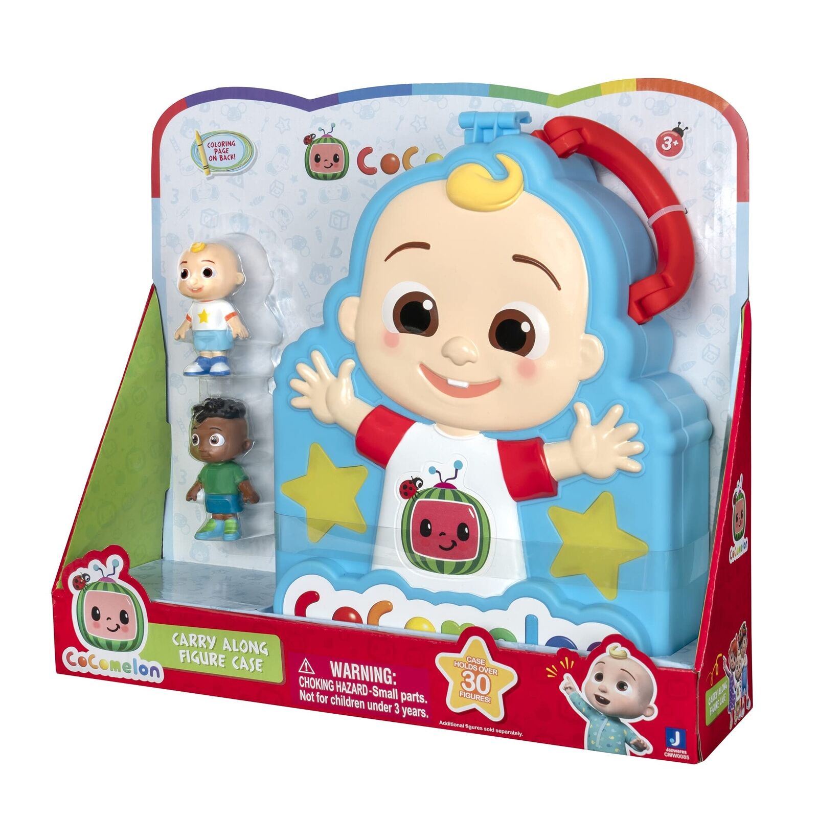 Cocomelon Storage 2 Figure Carry Case Cocomelon Storage 2 Figure Carry Case