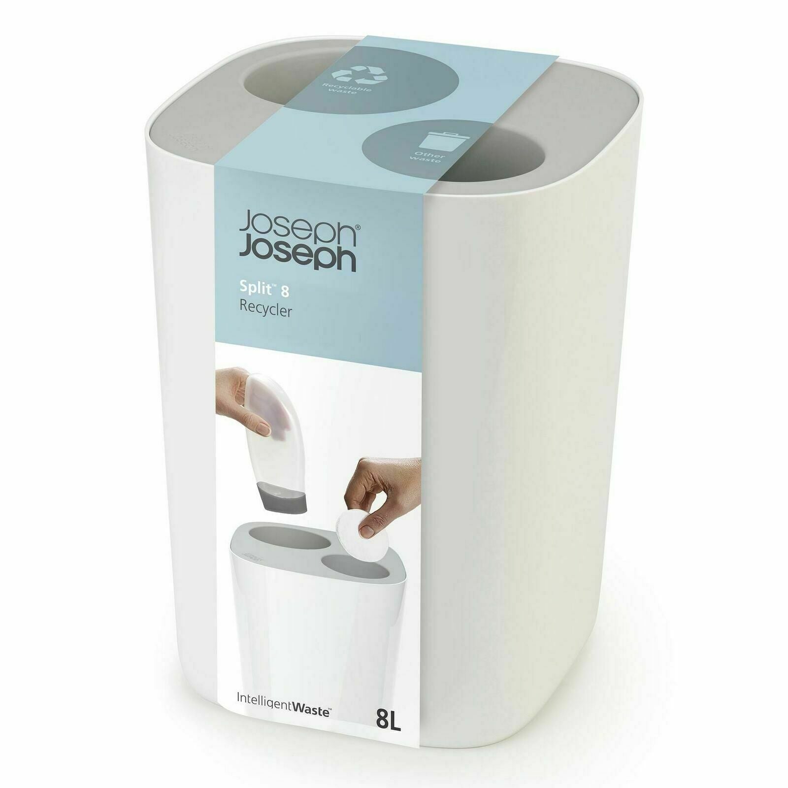 Joseph Joseph - Split™ 8L Waste & Recycling Bin Joseph Joseph - Split™ 8L Waste & Recycling Bin