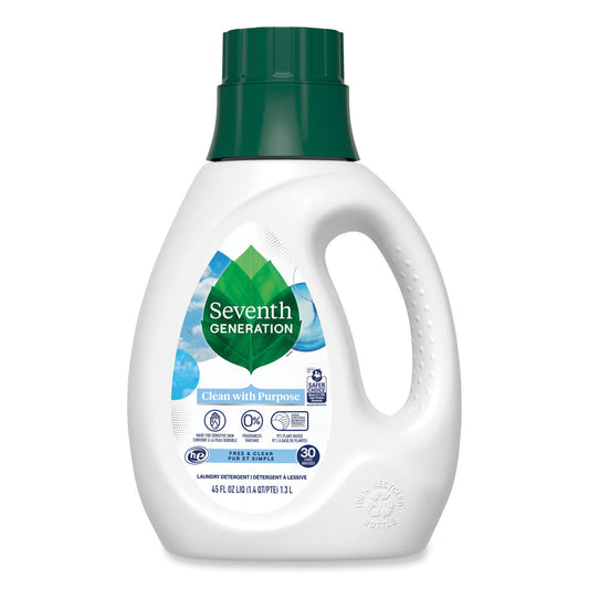 Seventh Generation - Natural Liquid Laundry Detergent | Free & Clear | 1.3 L