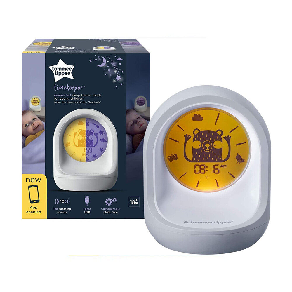 Tommee Tippee - Time Keeper | Connected Sleep Trainer Clock Tommee Tippee - Time Keeper | Connected Sleep Trainer Clock