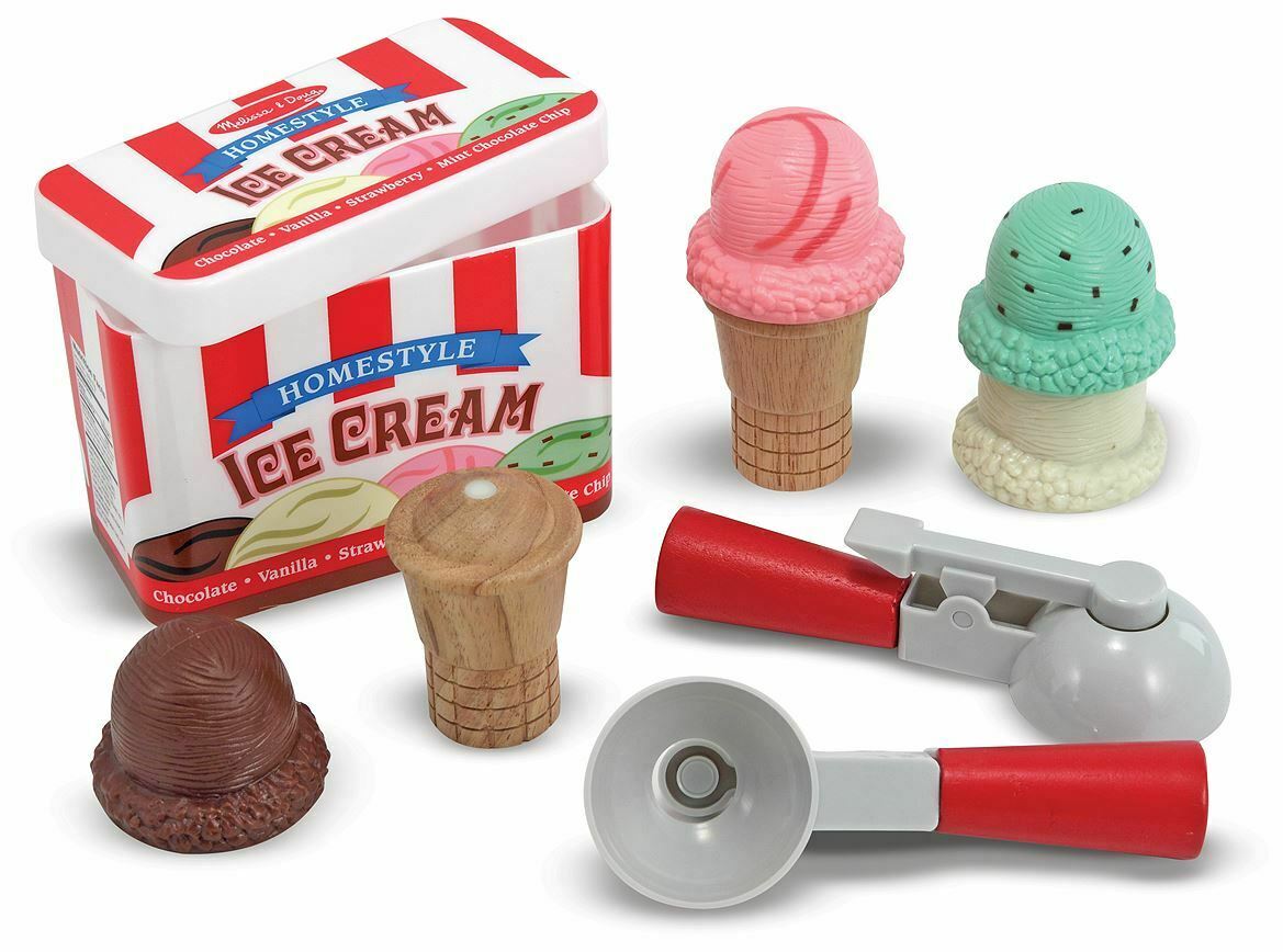 Melissa & Doug Scoop And Stack Ice Cream Cone Play Set Melissa & Doug Scoop And Stack Ice Cream Cone Play Set