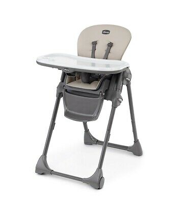 Chicco Polly Compact Fold Easy-Clean Highchair TAUPE - BambiniJO | Buy Online | Jordan