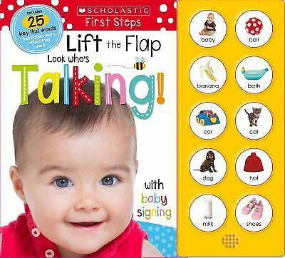 Scholastic - Lift the Flap : Look Who's Talking! (Sound Book) - BambiniJO