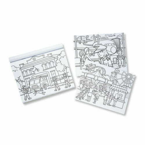 Melissa & Doug JUMBO TOWN COLORING PAD Melissa & Doug JUMBO TOWN COLORING PAD