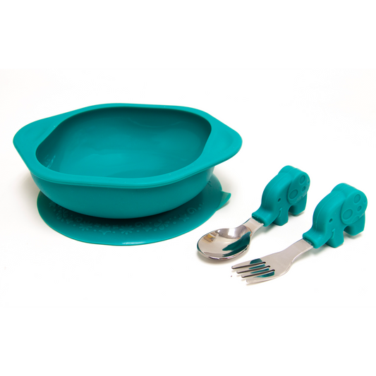 Silicone Toddler Mealtime Set — BambiniJO Jordan