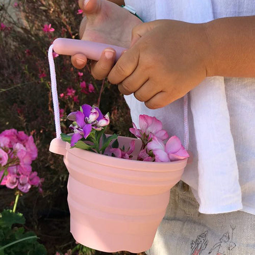SCRUNCH Silicone Seedling Pot and Trowel — BambiniJO Jordan