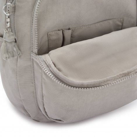 SEOUL Small backpack with tablet protection Grey Gris SEOUL Small backpack with tablet protection Grey Gris