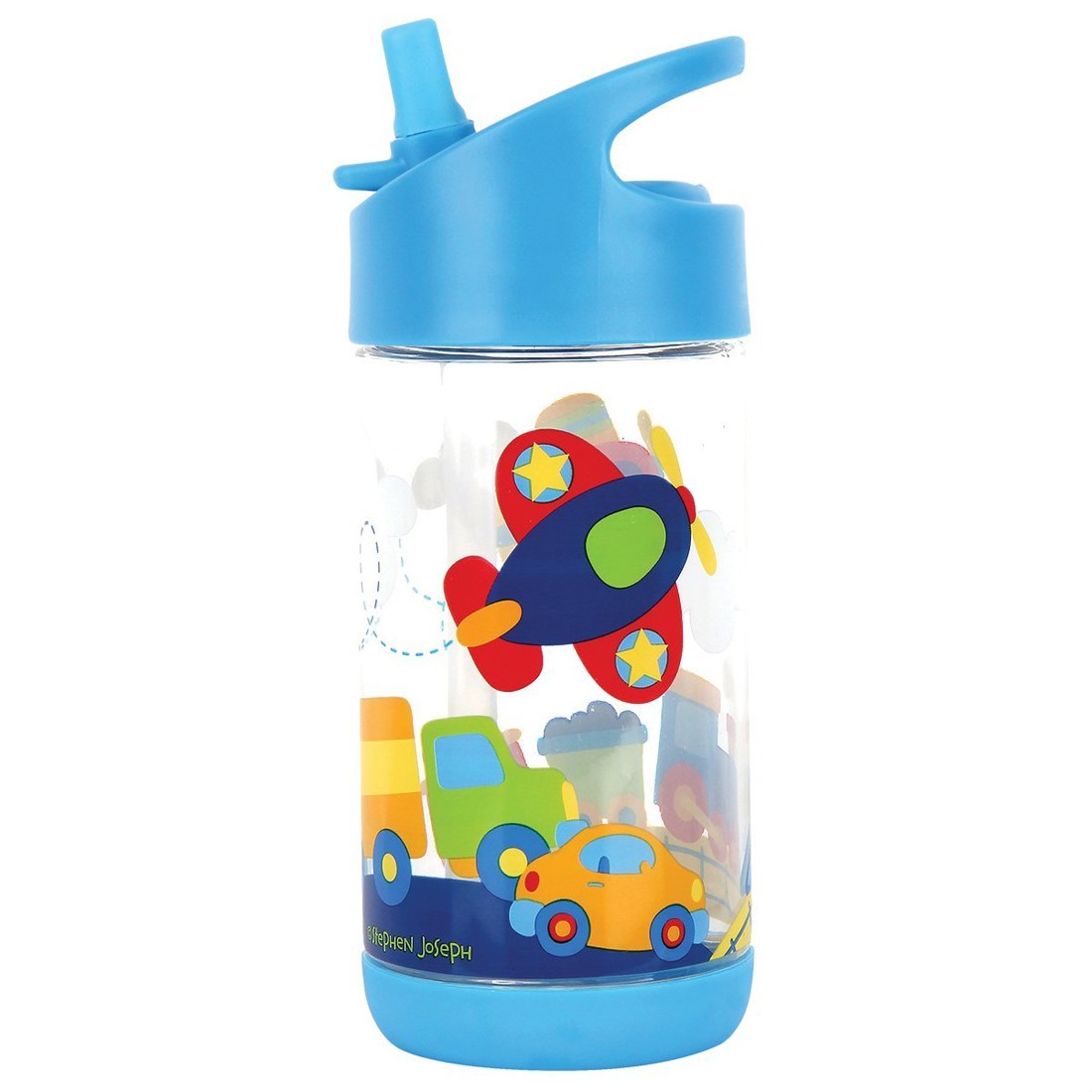 Stephen Joseph - Flip Top Bottle - Transportaion Stephen Joseph - Flip Top Bottle - Transportaion