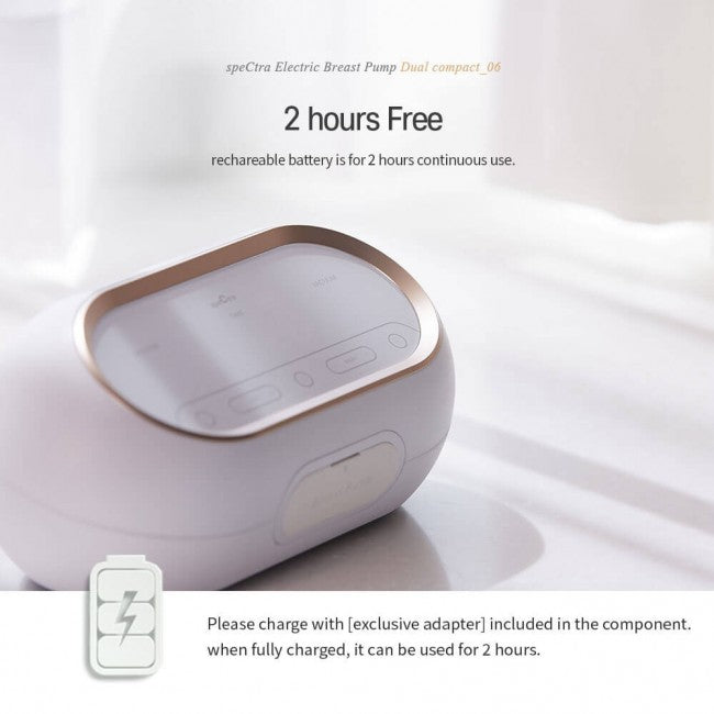 Spectra - Dual Compact Portable Double Breast Pump Spectra - Dual Compact Portable Double Breast Pump