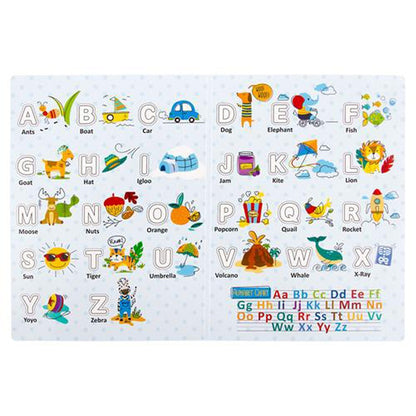 Stephen Joseph | Reusable Alphabet Cling Boards | Blue - BambiniJO | Buy Online | Jordan