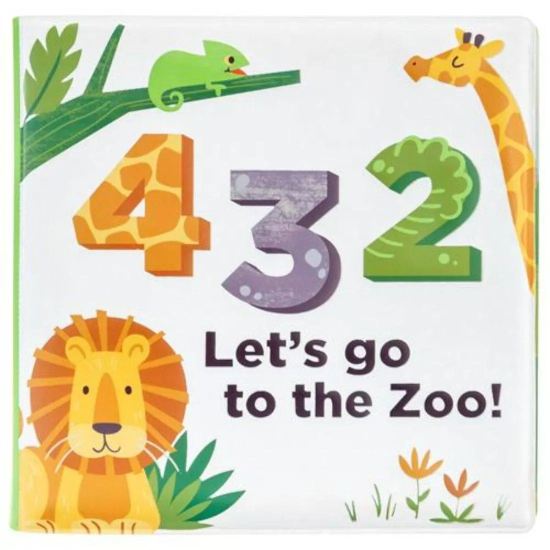 Stephen Joseph | Color Changing Bath Book | Let's Go To The Zoo Stephen Joseph | Color Changing Bath Book | Let's Go To The Zoo