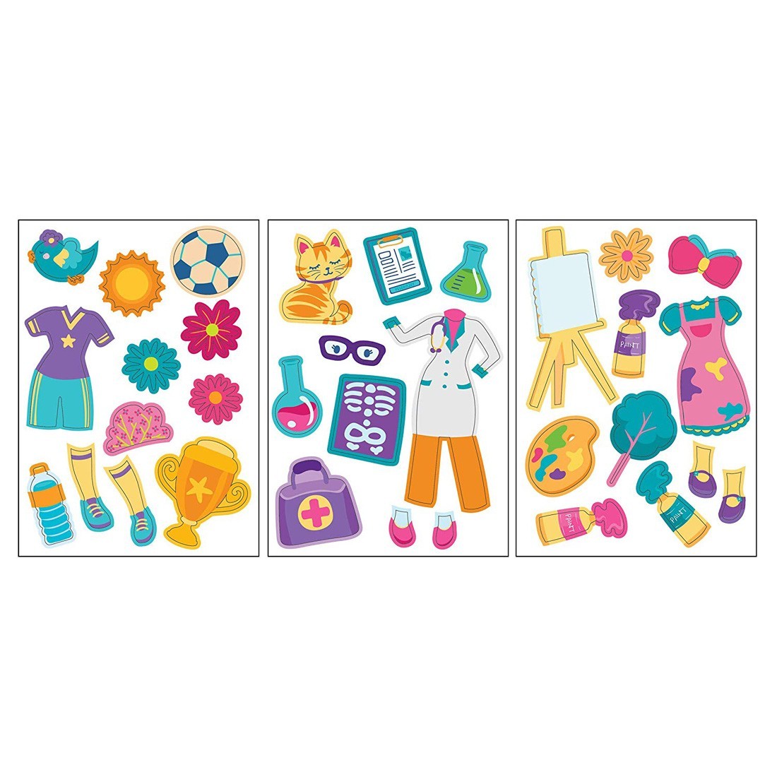 Stephen Joseph | Magnetic Dress-Up Doll | Girl | 3-6Y Stephen Joseph | Magnetic Dress-Up Doll | Girl | 3-6Y