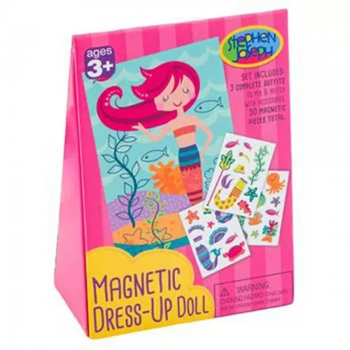 Stephen Joseph | Magnetic Dress-Up Doll | Mermaid Stephen Joseph | Magnetic Dress-Up Doll | Mermaid