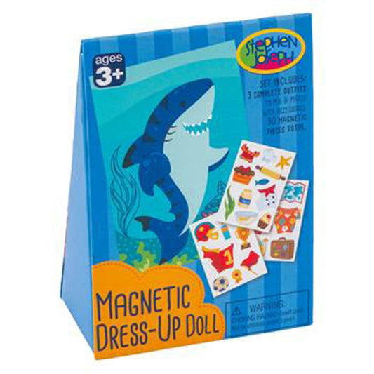 Stephen Joseph | Magnetic Dress-Up Doll | Shark - BambiniJO | Buy Online | Jordan