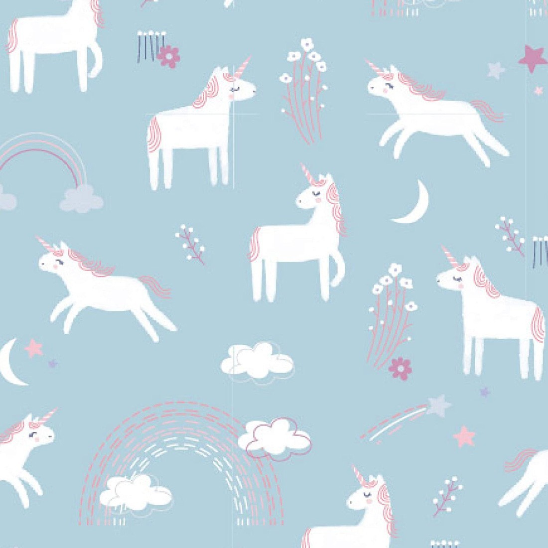 Stephen Joseph - Muslin Swaddle Blanket - Unicorn Stephen Joseph - Muslin Swaddle Blanket - Unicorn