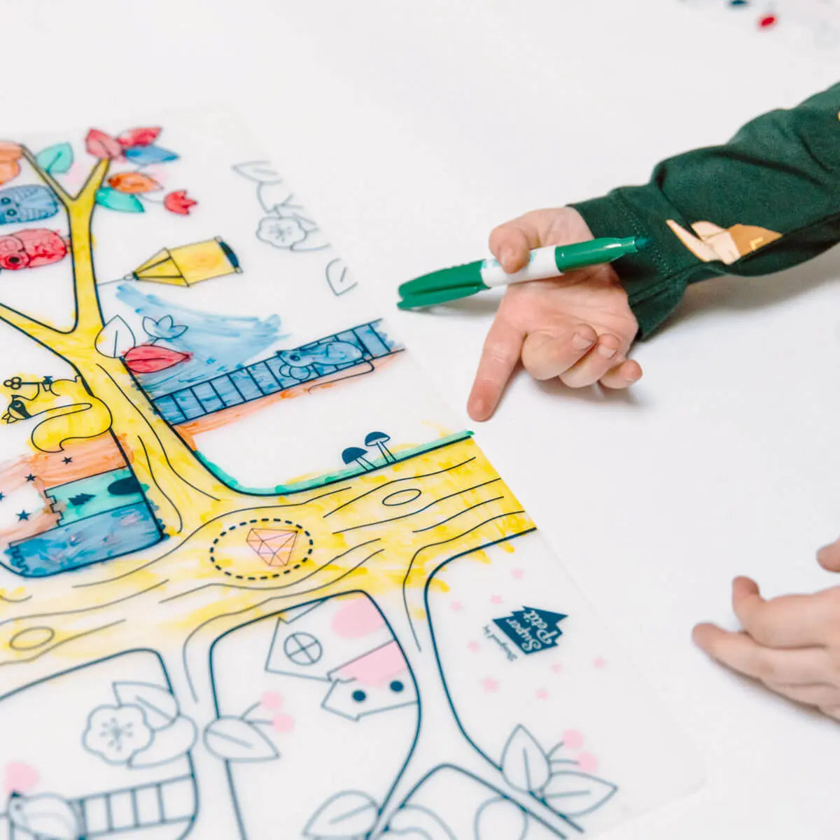 Superpetit - Mini Silicone Placemat Cactus Valley - BambiniJO | Buy Online | Jordan