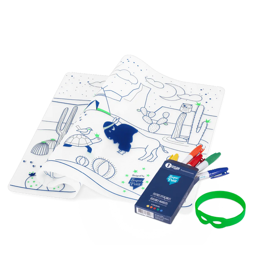 Superpetit Mini Silicone Placemat Cactus Valley — BambiniJO Jordan