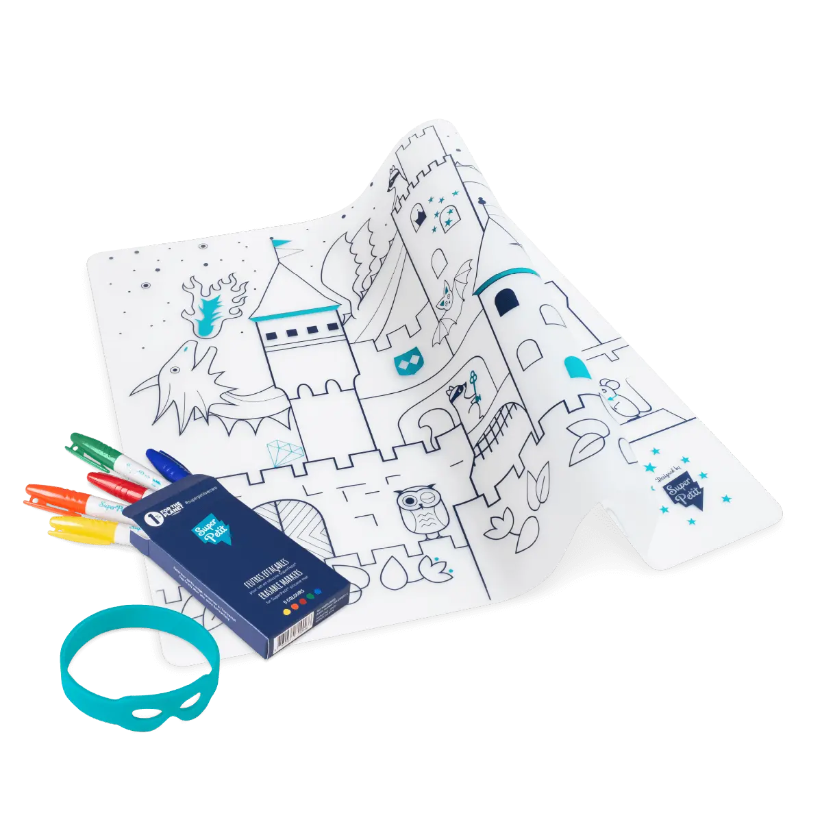 Superpetit - Silicone Placemat Castle Superpetit - Silicone Placemat Castle