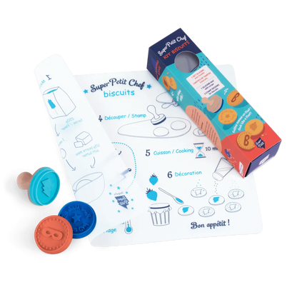 Superpetit - Silicone Placemat Chef Kit - Biscuits - BambiniJO | Buy Online | Jordan