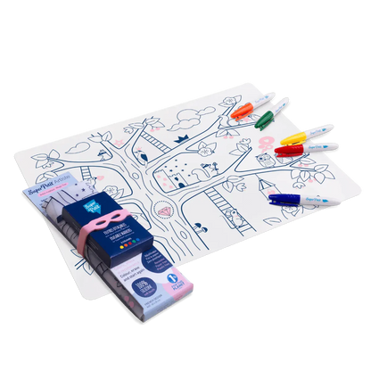 Superpetit - Mini Silicone Placemat Magic Tree - BambiniJO | Buy Online | Jordan
