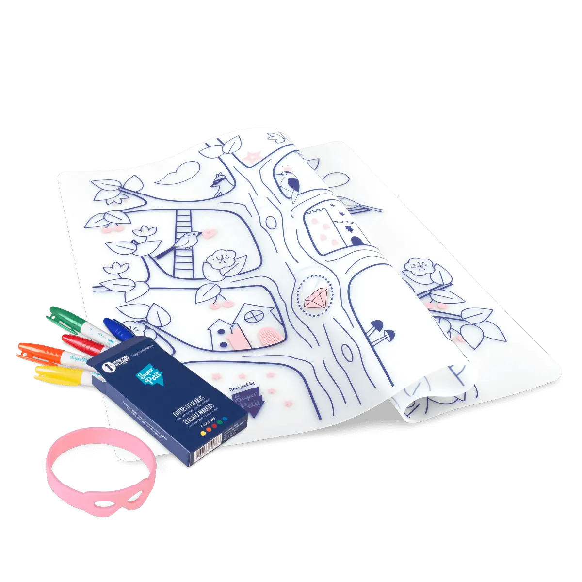 Superpetit - Mini Silicone Placemat Magic Tree - BambiniJO | Buy Online | Jordan