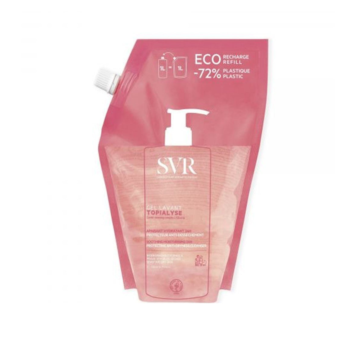 SVR - TOPIALYSE GEL LAVANT ECO REFILL 1L SVR - TOPIALYSE GEL LAVANT ECO REFILL 1L