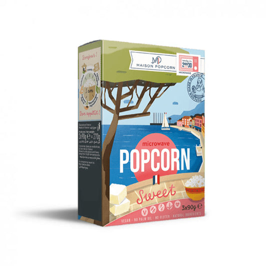 Maison - Popcorn Sweet flavor "Palm Oil FREE" - BambiniJO